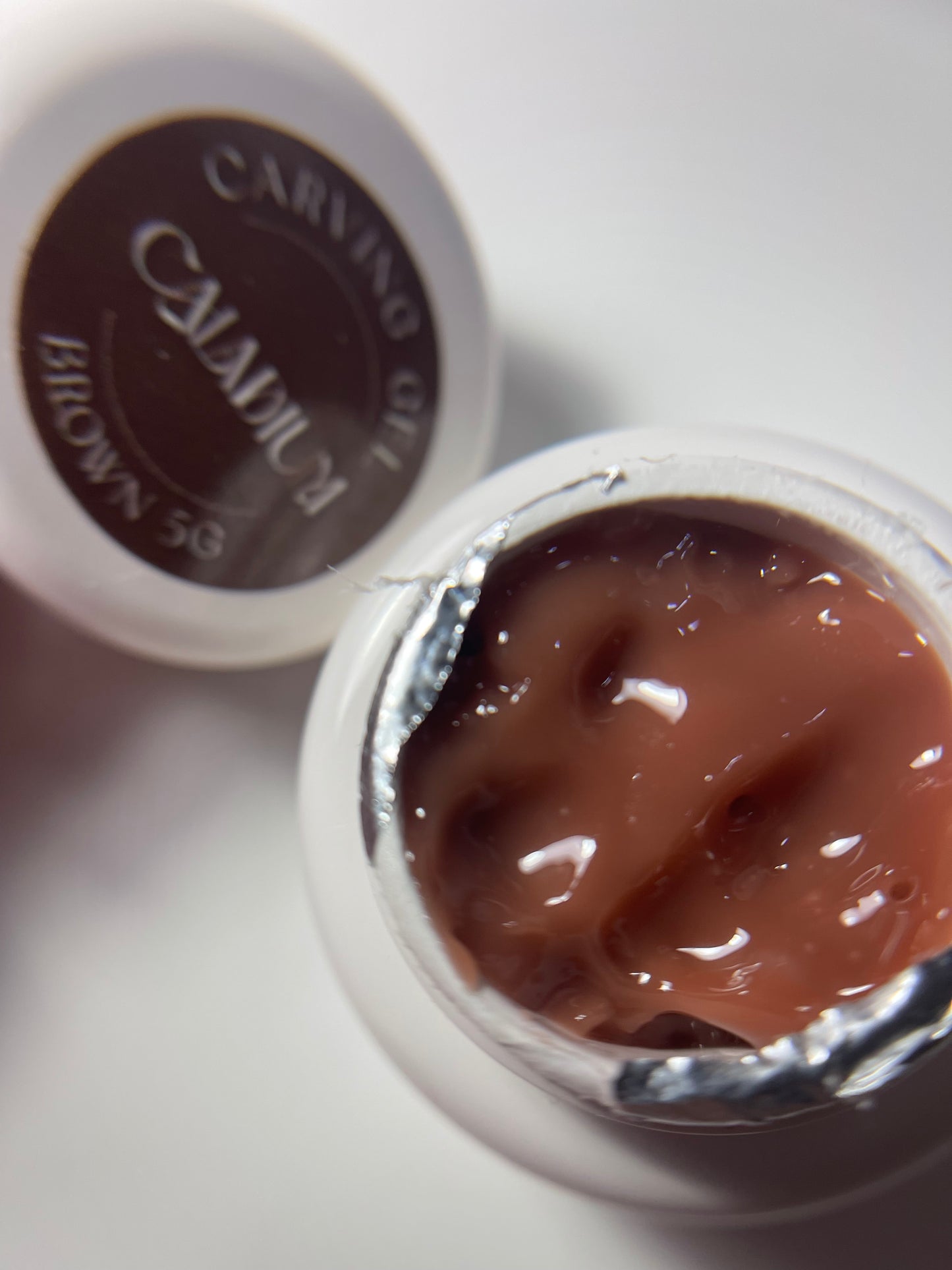 Marrón • Carving Gel (gel sólido 3D) 5g