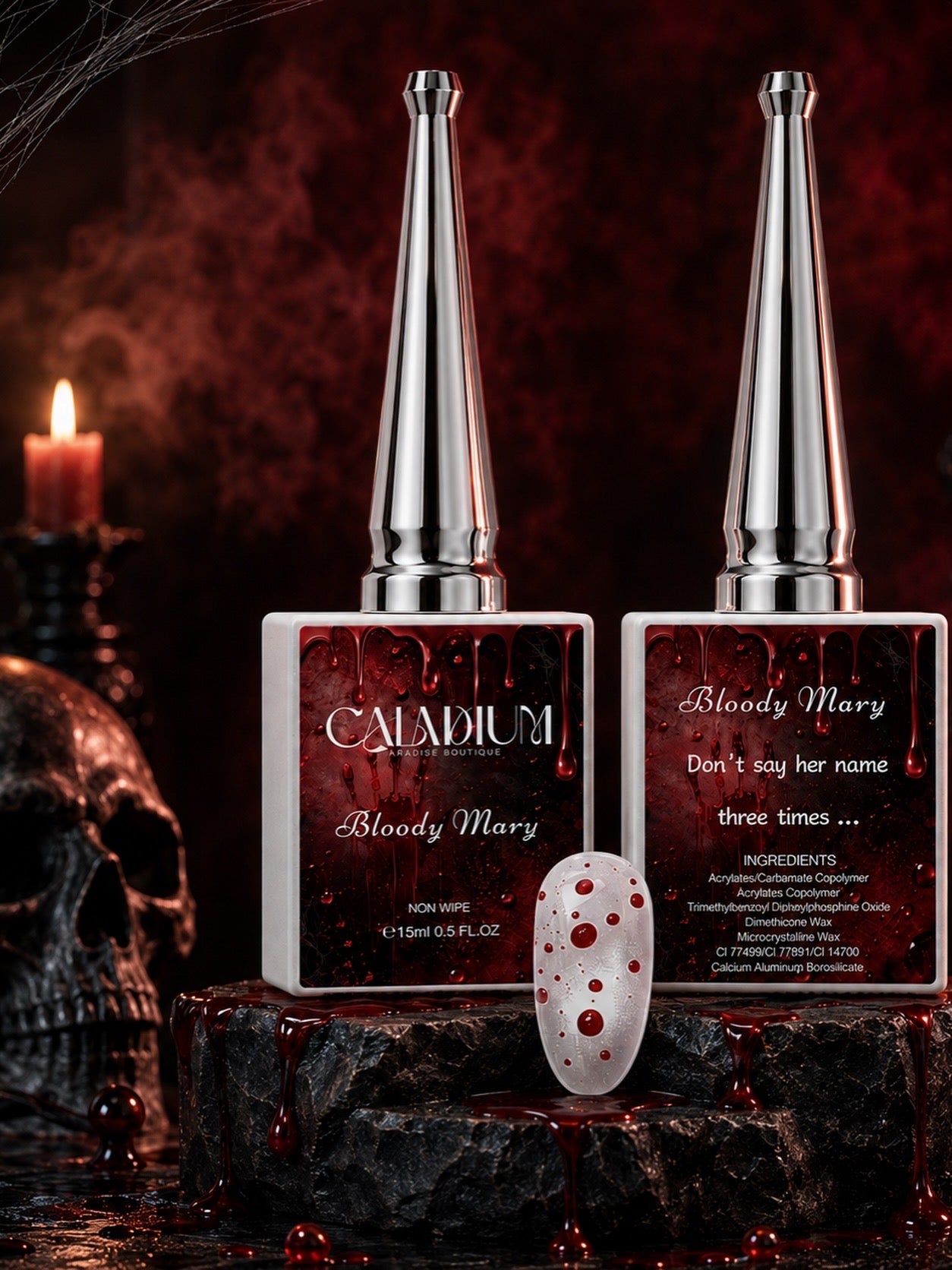 Bloody Mary 🩸 water drop color red (pre-order, nos llega a eso del 3 sept aprox)