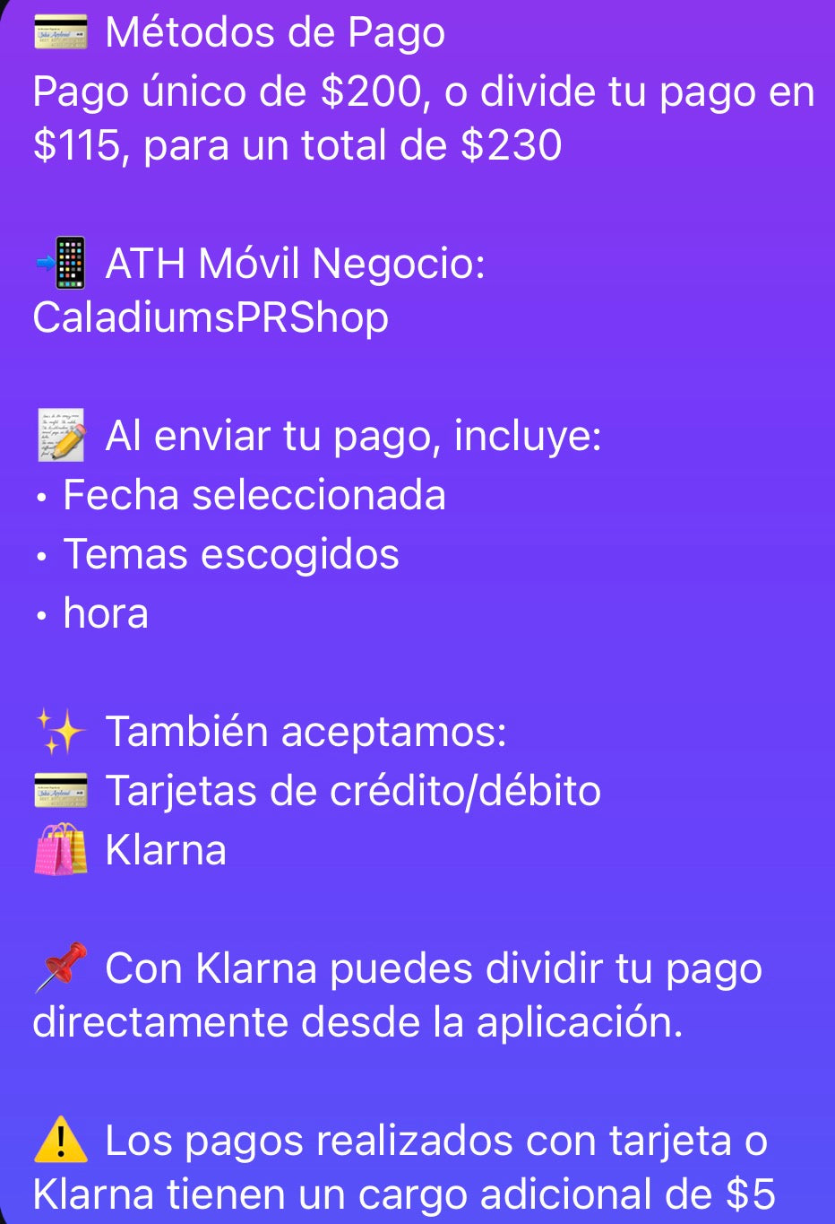 Seminario Privado $200 un solo pago (Se le agregará un cobro de $5 al usar tarjeta, luego del pago)