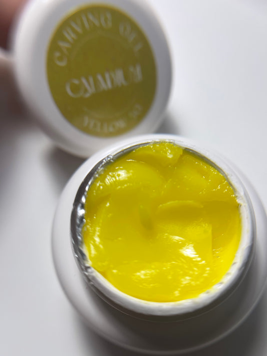 Amarillo • Carving Gel (gel sólido 3D) 5g