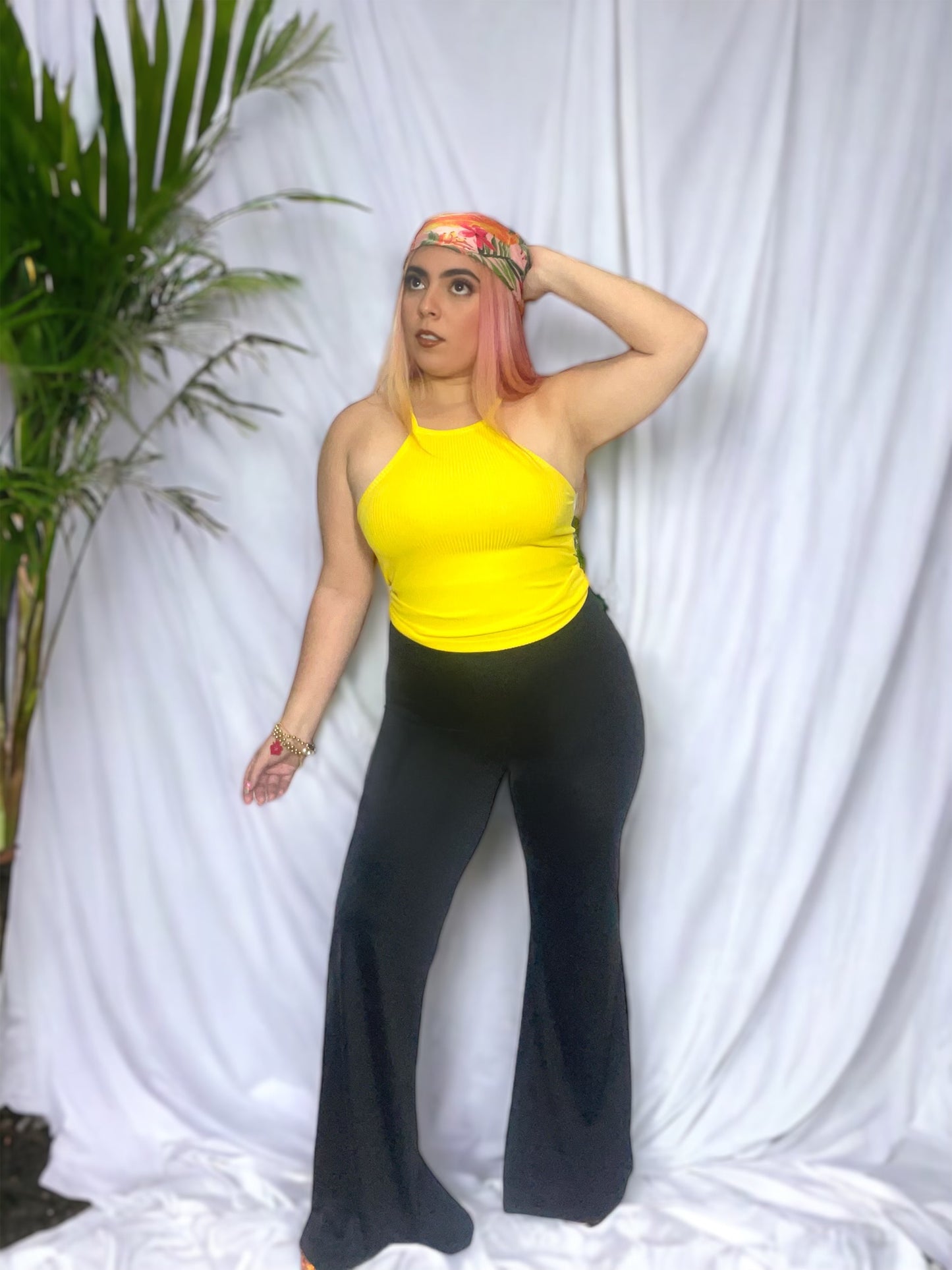 Top básico Amarillo (ONE SIZE S/M/L)