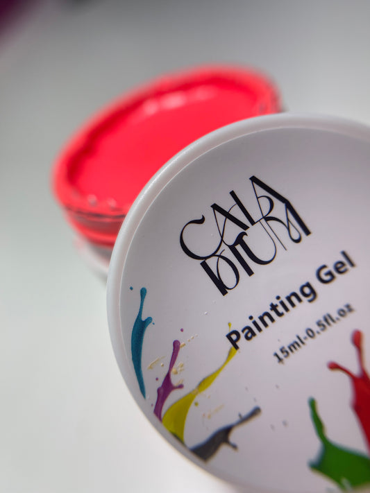 Painting Gel Coral Neón • super pigmentación 15mL