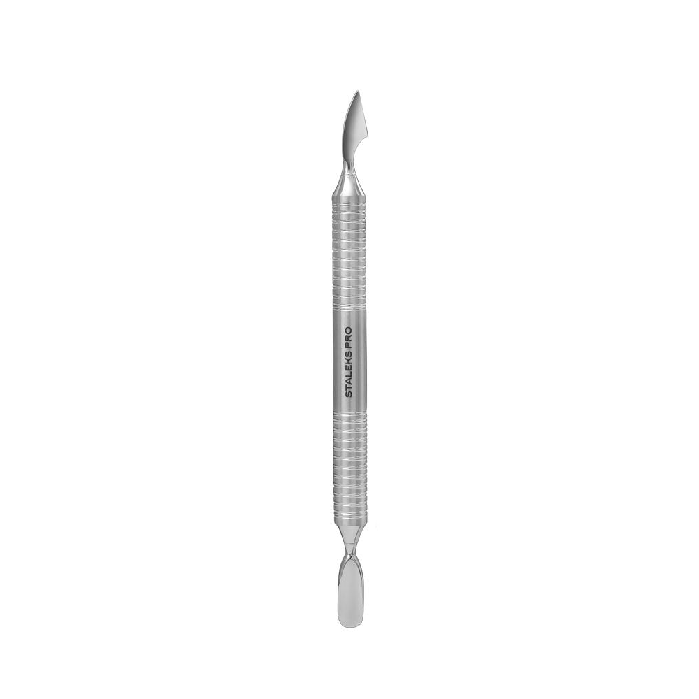 Hollow manicure pusher EXPERT 100 TYPE 3 (slanted pusher and cleaner)
