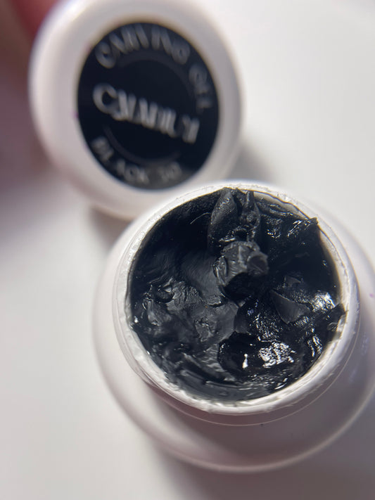 Negro • Carving Gel (gel sólido 3D) 5g