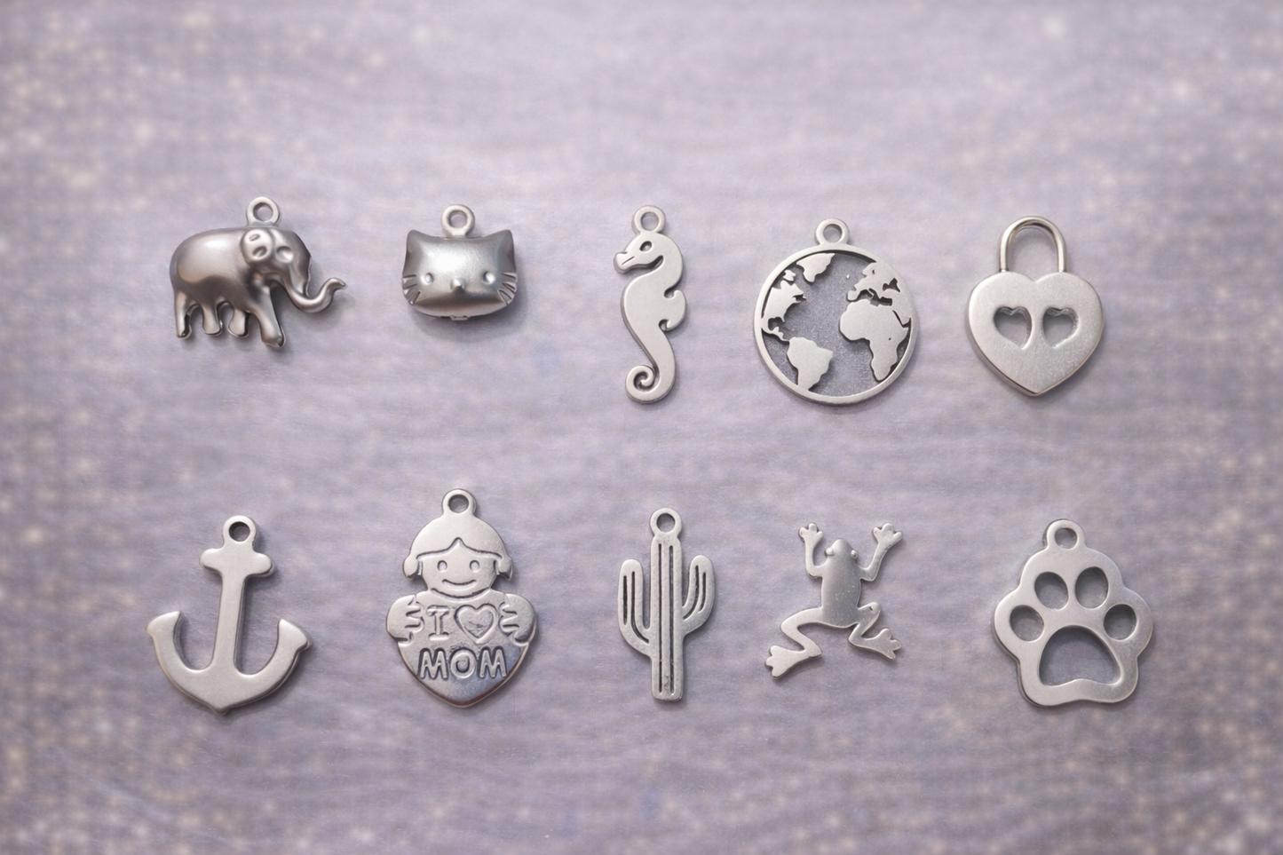 Charms disponibles (compra tu set de brazaletes, y elige de aquí o escríbenos para confirmar)