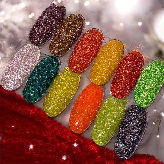 Reflective Fall Collection 12pcs (=$9 c/u) + muestrario y caja GRATIS.
