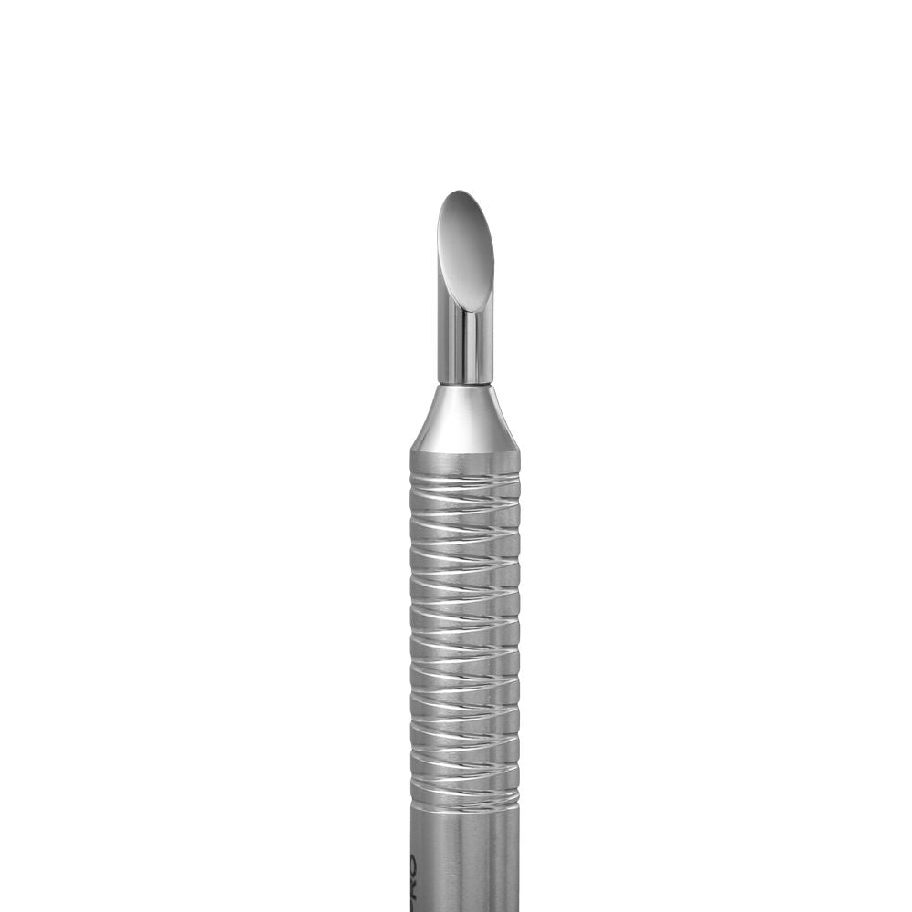 Hollow manicure pusher EXPERT 100 TYPE 1 (slanted pusher and cleaner)