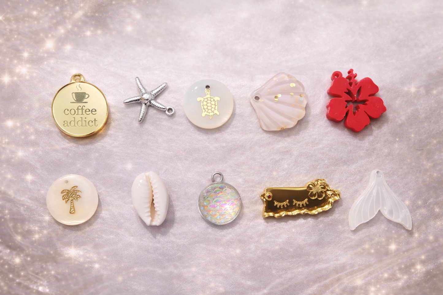 Charms disponibles (compra tu set de brazaletes, y elige de aquí o escríbenos para confirmar)