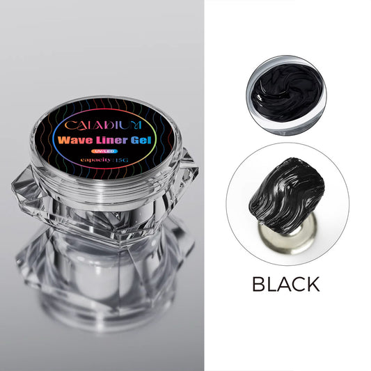 BLACK Wave Gel 🖤ideal para diseños con textura y pegar chrome