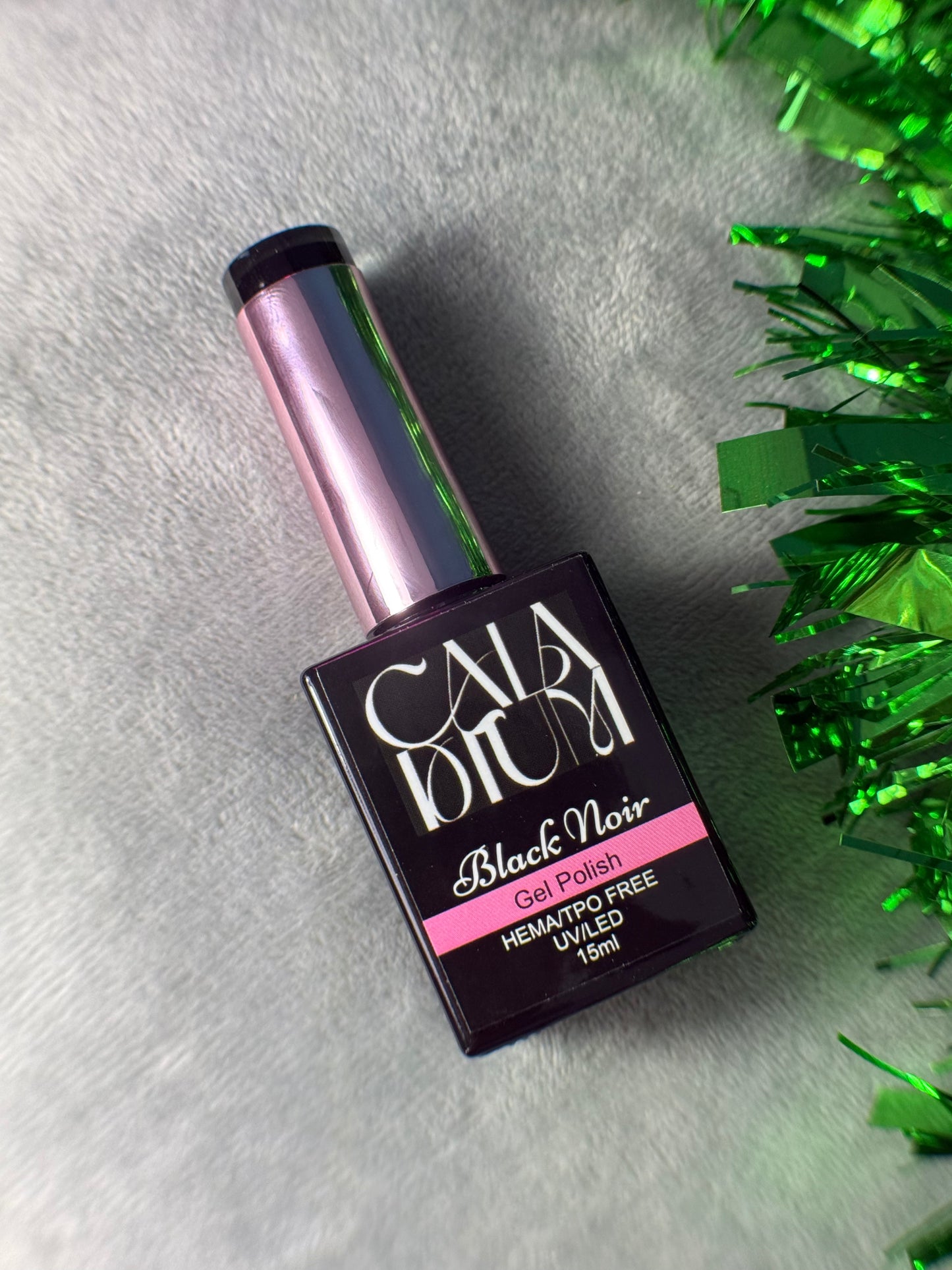 Black Noir (gel polish) súper pigmentado '